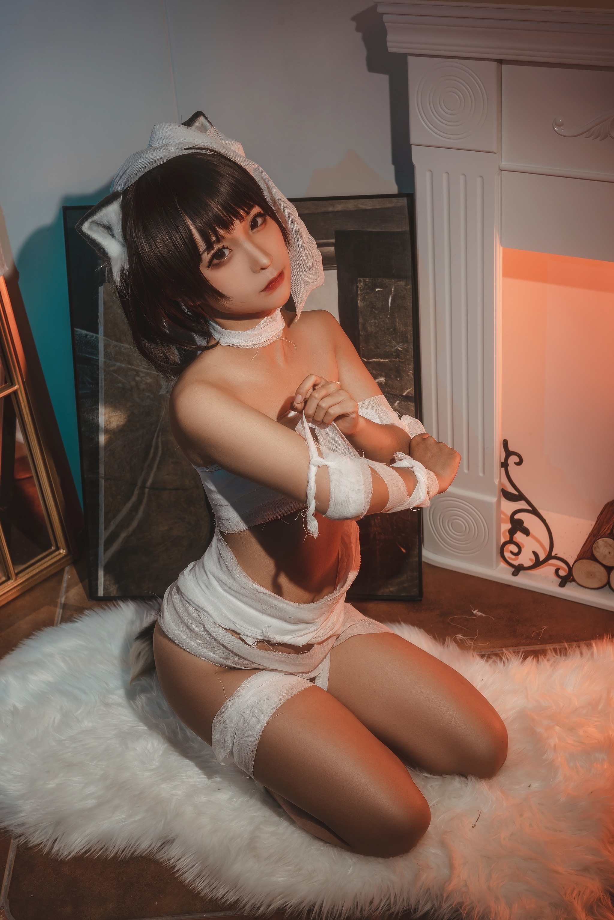 图片[1]-蠢沫沫 – NO.012 绷带猫[40P]-XikXak
